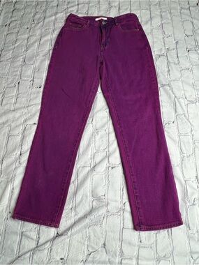 Women's Pacsun  Purple High-Rise Straight Jeans size 25 mom jeans